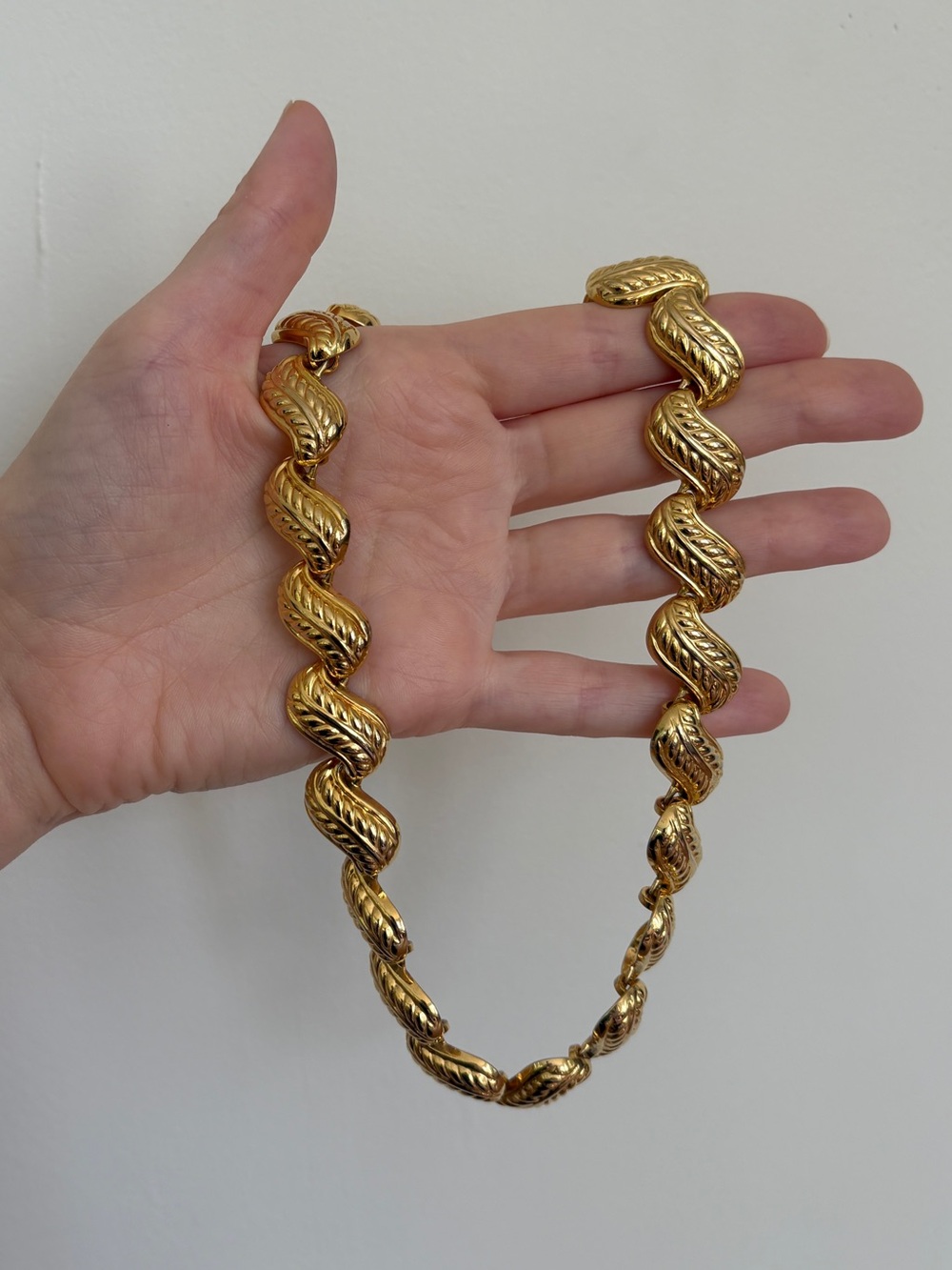VTG Gold Chunky Chain Necklace